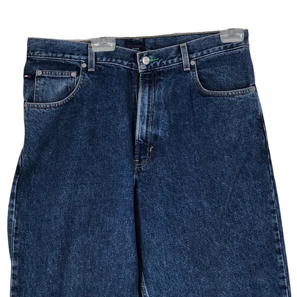 Vintage Tommy Hilfiger Heavy Duty Work Jeans; Denim Outside Work Pants SZ 36x34 - Picture 3 of 11
